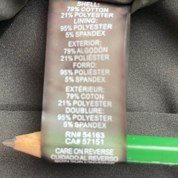 Karl Lagerfeld Fringe Mini Skirt Women's Size 2 Buckle Black Six Buttons Office - Picture 6 of 12